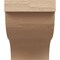 Ekena Millwork 6in. W x 8in. H x 20in. L Garner Woodgrain TimberThane Rafter Tail, Primed Tan RFTUR06X08X20GARRCPR - alternate 3